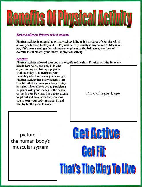 Benefits of physical activity - Ricky